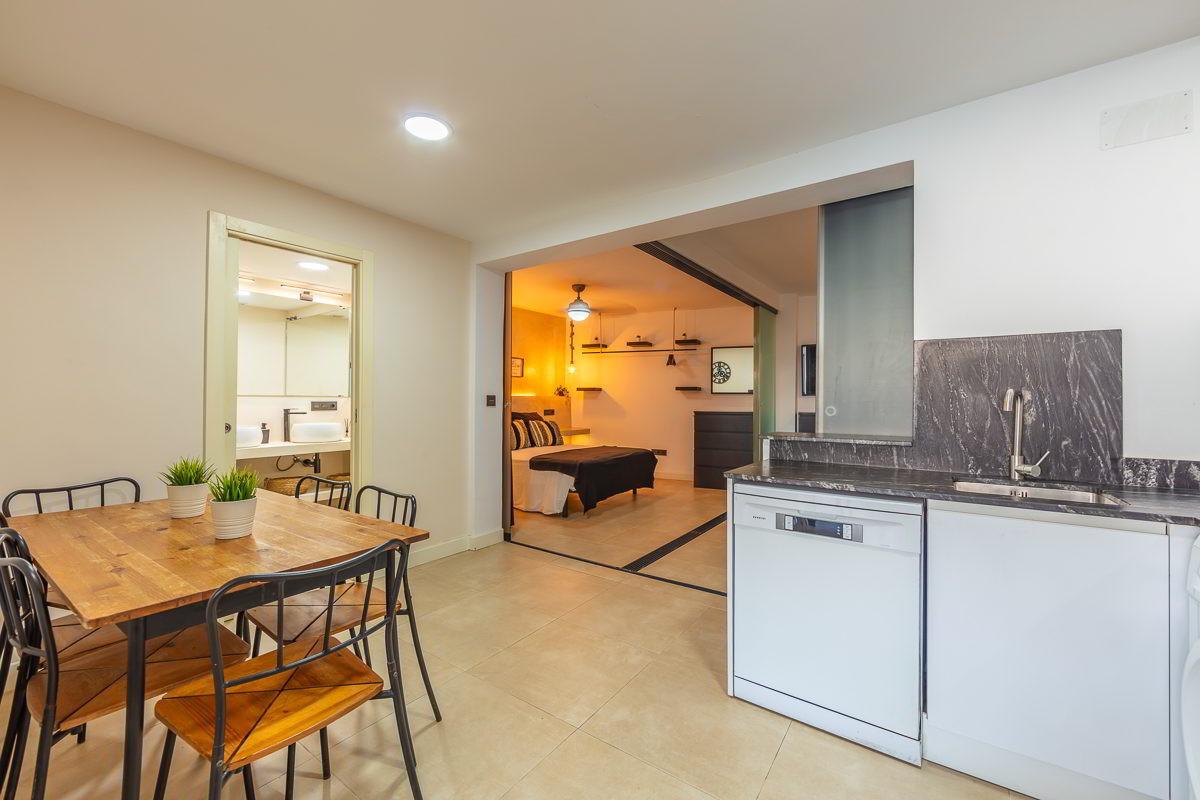 comedor cocina acceso dormitorio las gaviotas 9b