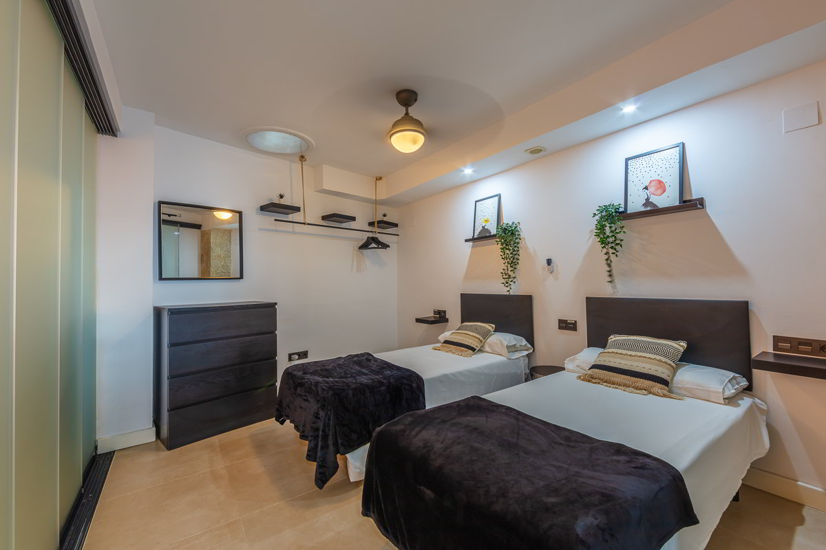 dormitorio dos camas individuales las gaviotas 9b