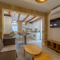 salon estar vista cocina apartamento gaviotas 9a