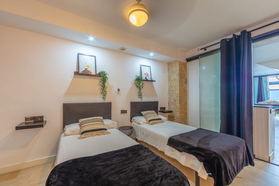 dormitorio doble camas individuales las gaviotas 9b