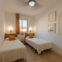 dormitorio dos camas apartamento gaviotas 9a